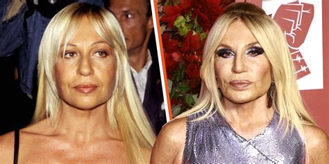 20 years ago donatella versace 1980|donatella versace then and now.